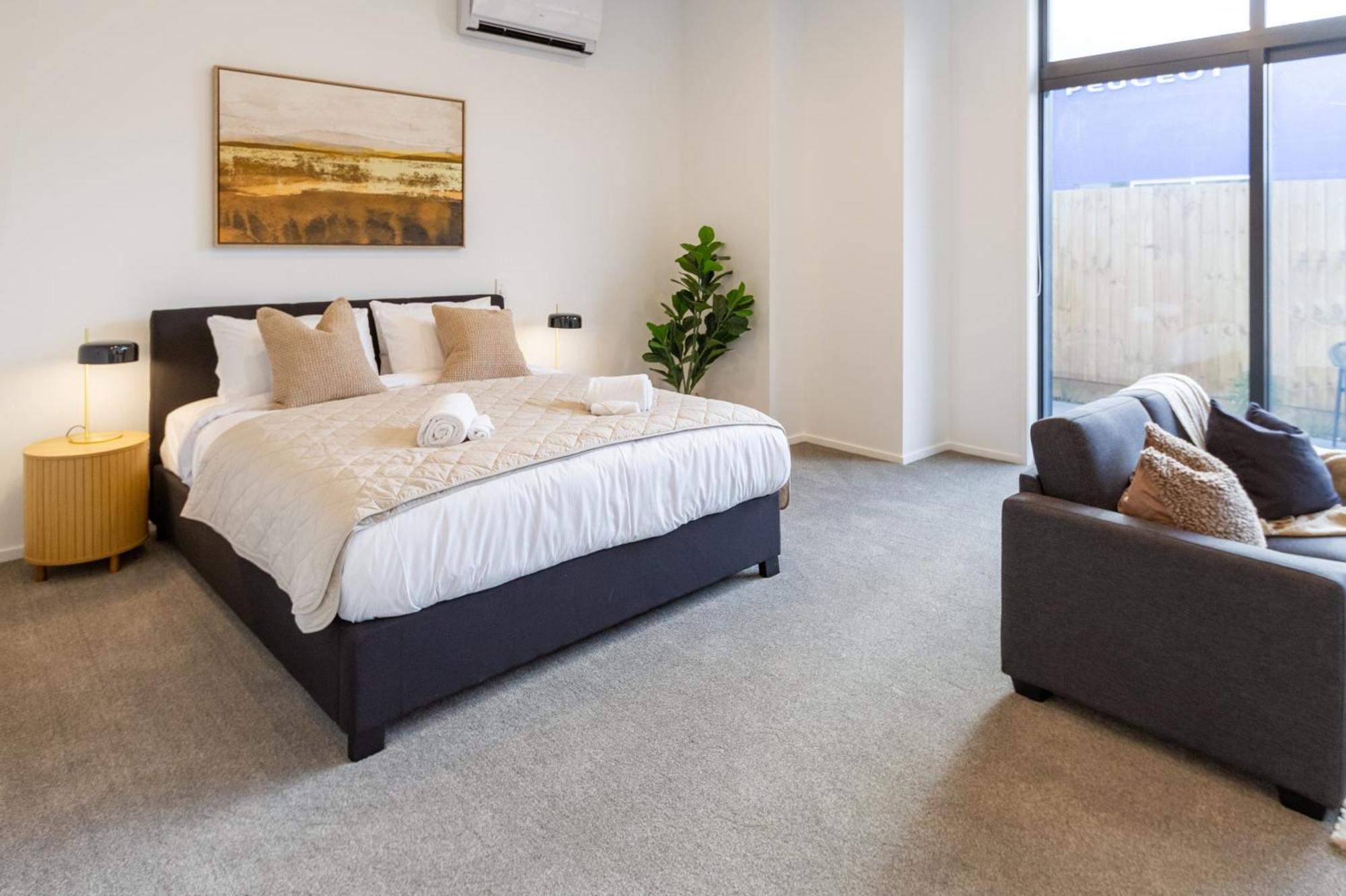 Single Level Studio, Cbd Escape: King Bed Christchurch Zewnętrze zdjęcie